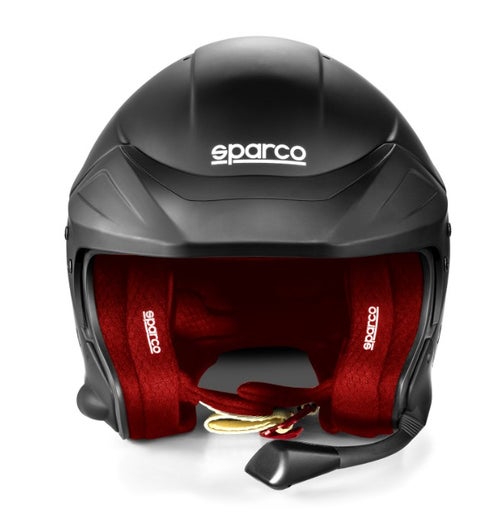 SPARCO FLUX RJ-i (FIA) HANS -avokyp&auml;r&auml; (musta)