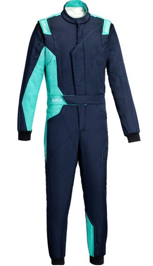 SPARCO SPRINT ADVANCED (FIA) -ajopuku, sininen/turkoosi