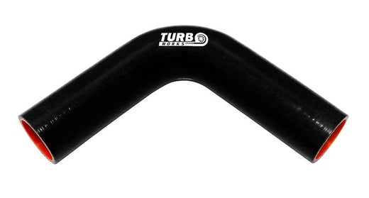 TURBOWORKS PRO Silikoniletku 90&deg; kulma (musta) XL